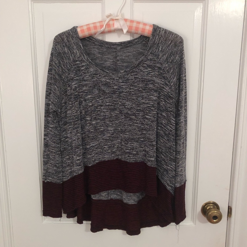 Free People long sleeve shirt